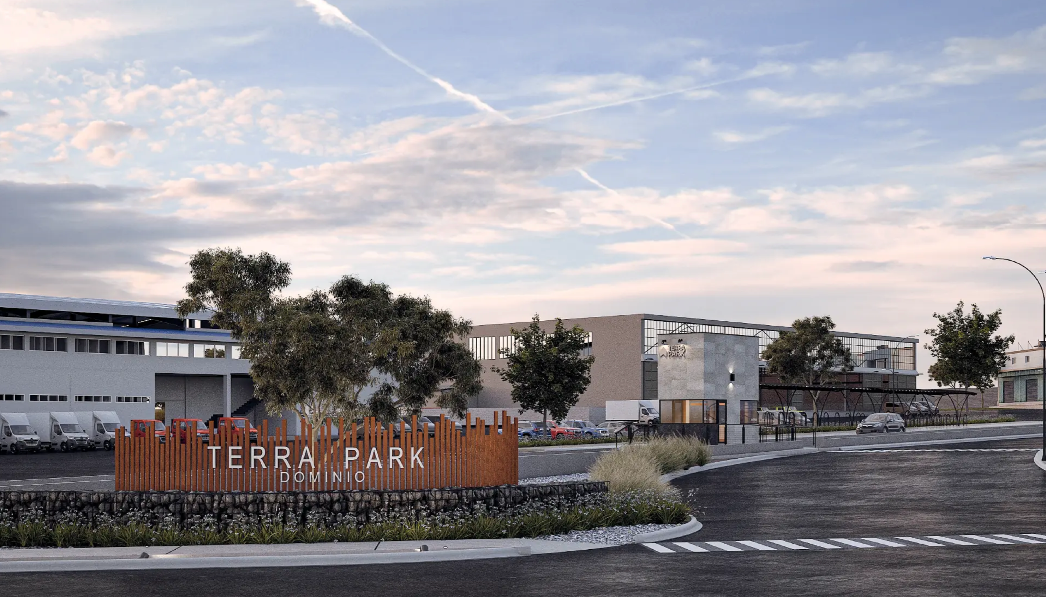 Naves industriales parte de Terra Park Dominio